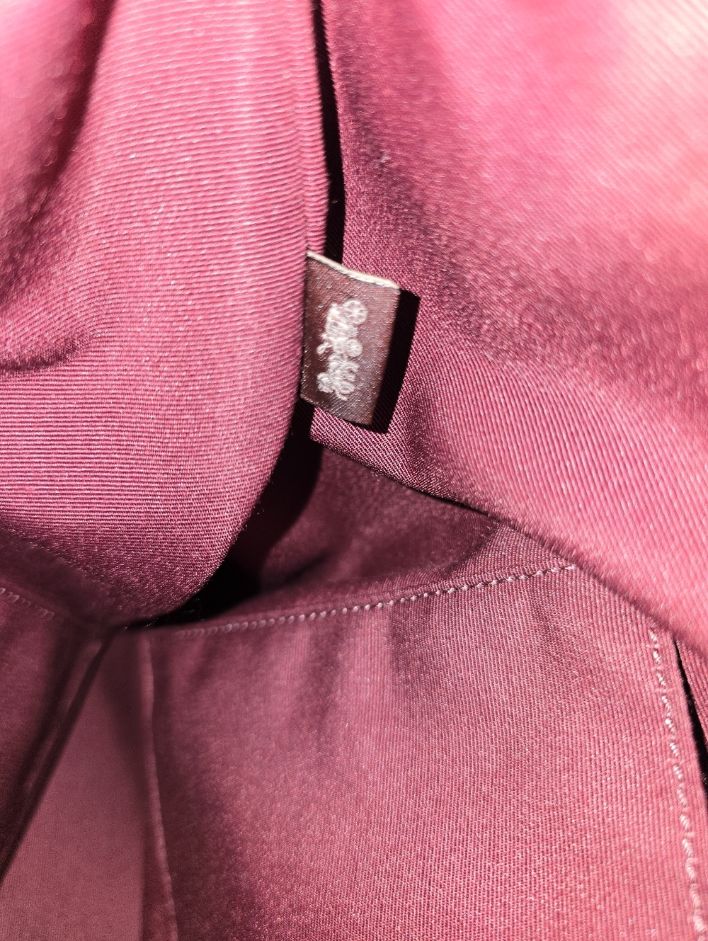 COACH 4454 Zip Top City Tote Dusty Purple Crossgrain Leather Shoulder Bag NWT - Picture 12 of 15